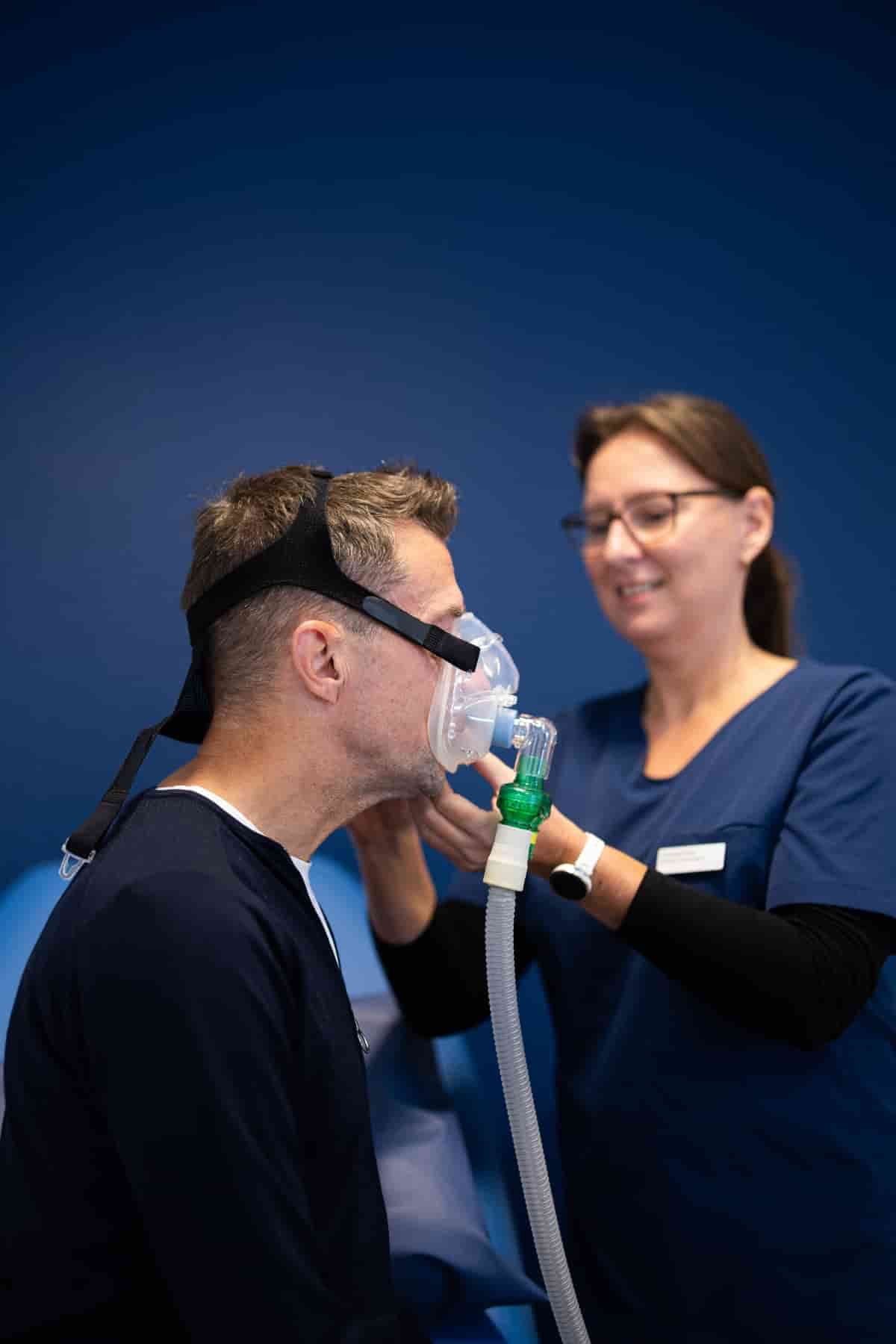 Laktatmåling og tærskeltest hos SANA