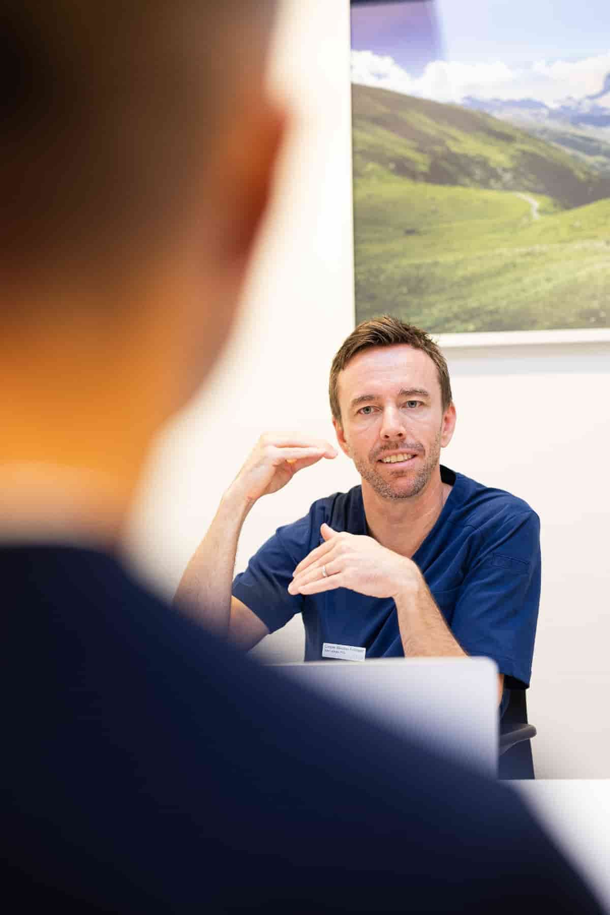 SANA behandling - patient i hypoxisk terapi